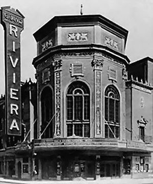 Riviera Theatre - Old Exterior Shot